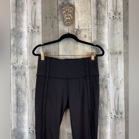 Lululemon Power Lines Pant *28" in Black/Meisai Ice Grey Size 8. - Picture 5 of 16